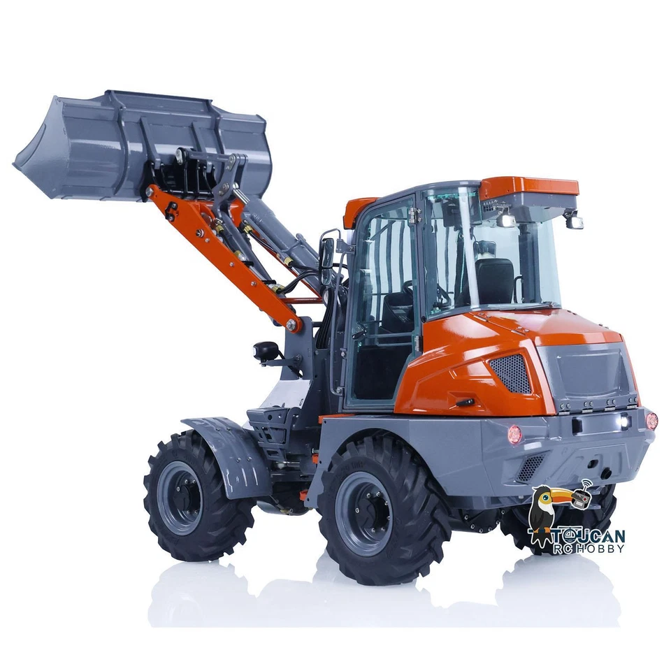 LESU 1/14 Hydraulic RC Loader AOUE MCL8 PNP Painted W/ Sound and Light System - Image 4 of 4