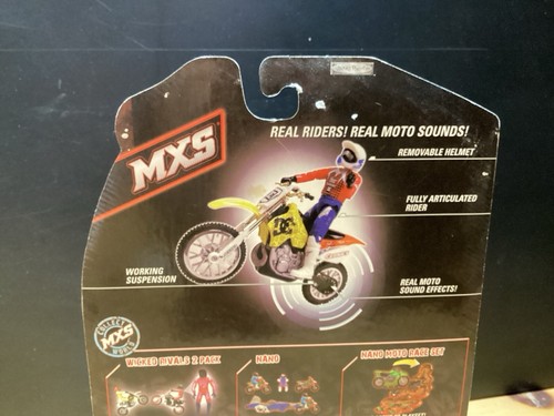 Road Champs MXS Travis Pastrana Jakks Cr Rare Dirt Bike Toy Investment Read All - Picture 6 of 10