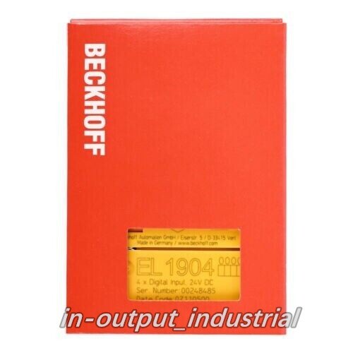 NEW IN BOX BECKHOFF EL1904 EL1904 PLC Module EL1904 EL1904