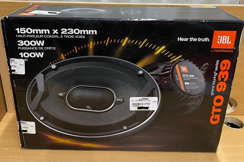 JBL GTO939 Series 6x9" 300 W 3 Way Black Car Coaxial Audio Speakers Stereo - Picture 3 of 23