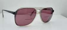 Vintage Clearvision Gory Gray Pilot Sunglasses Hong Kong FRAMES ONLY