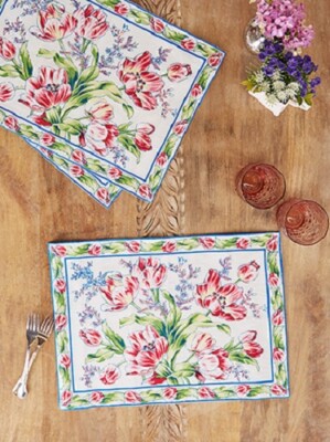 Tulip Dance Placemat OR Table Runner   ~~ By April Cornell ~~