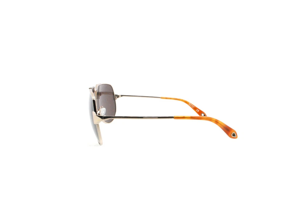 Óculos de sol Givenchy SGV A48 COL. 0678 prata metal aviador piloto 	 - Imagem 4 de 4