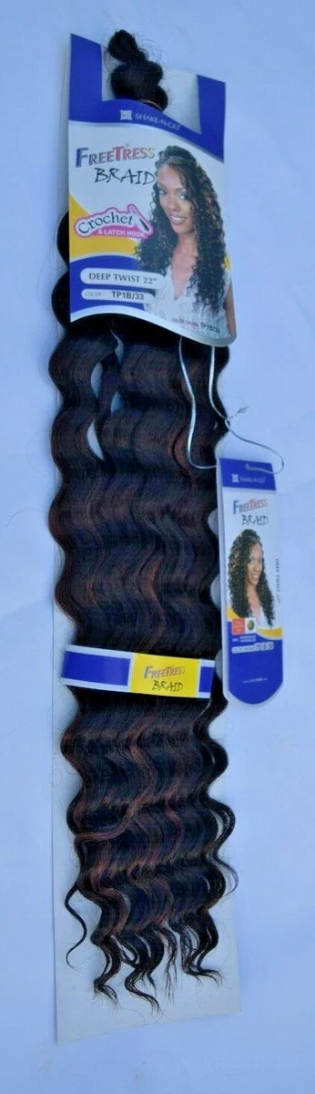 Freetress deep twist crochet hair deals