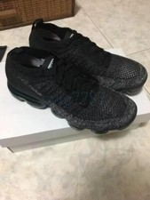Black Men  s sneker Comfortable Shoes Nike Air VaporMax Flyknit 2