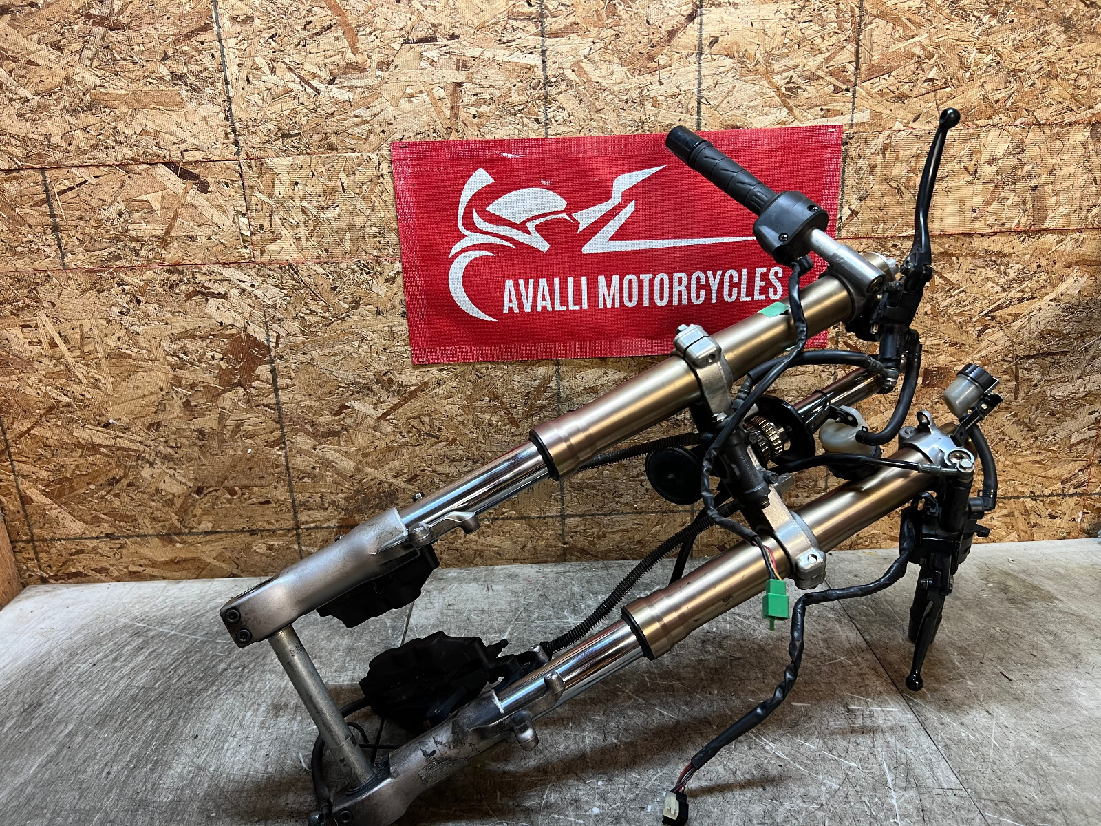 98 99 01 02 KAWASAKI NINJA ZX7-R ZX7R FRONT FORKS FRONT END FORK TUBES