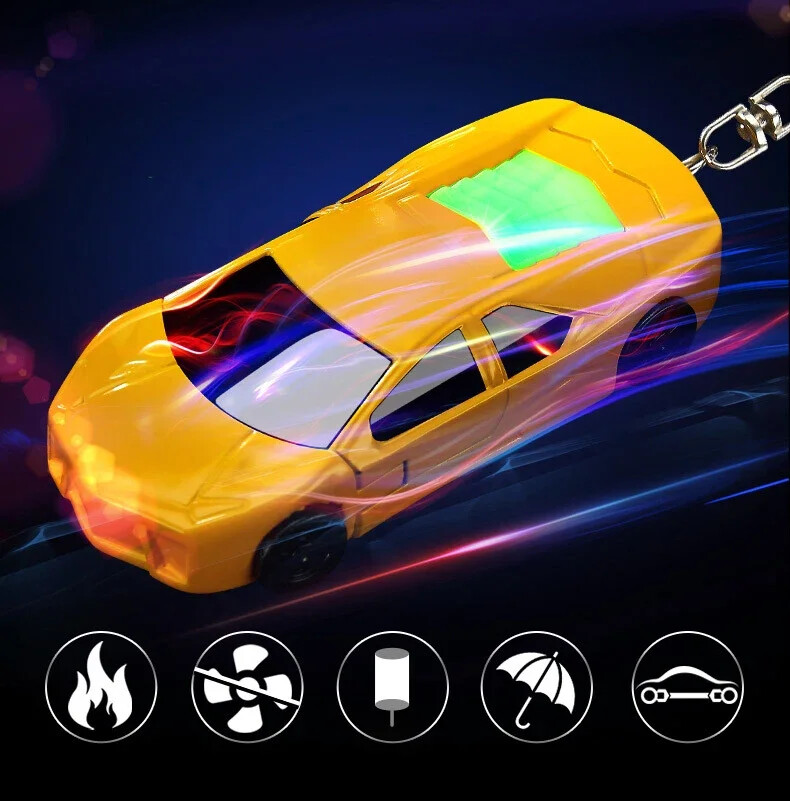 Creative LED car jet butane gas inflatable cigar keyring lighter eBay