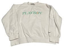 Playboy By Pacsun Embroidered Crewneck Pullover Sweatshirt Mens Size M M3