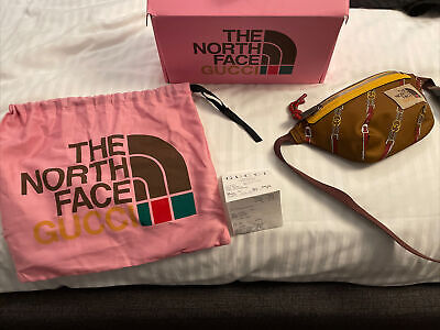 The North Face X Gucci Waist Bag! Pop Up EXCLUSIVE! | eBay
