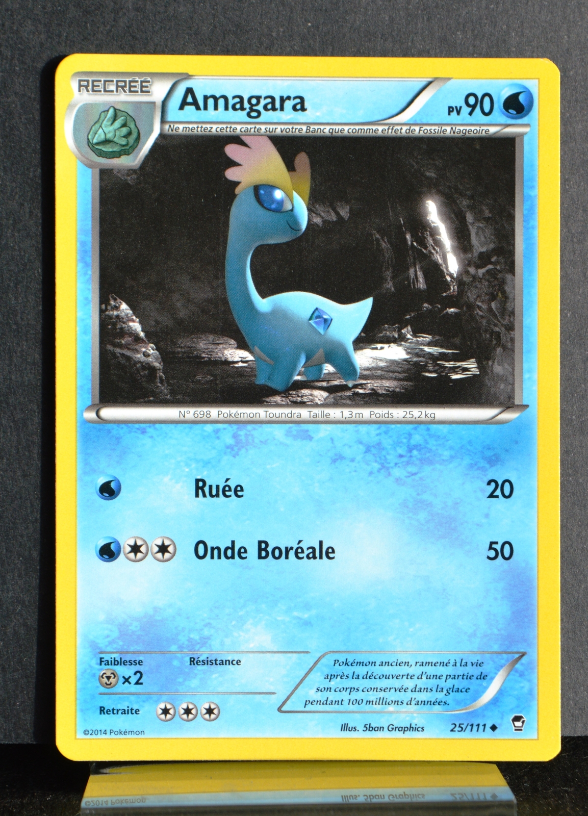 carte Pokémon 25/111 Amagara 90 PV XY03 Poings Furieux NEUF FR | eBay