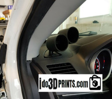 Evo X Ralliart Lancer Gt Es 08-15 Defroster Vent Gauge Hvac Pod 52mm Evo X Ralliart Lancer Gt Es 08-15 Defroster Vent Gauge Hvac Pod 52mm