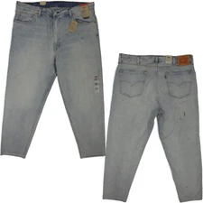 Levi's 550 '92 Relaxed Taper JEANS-NEW- $80 levis Light painted denim Work/Skate