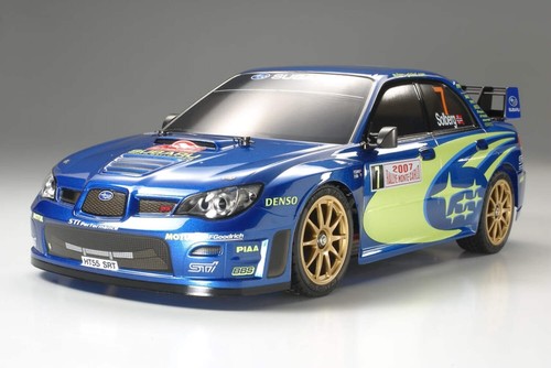 Tamiya 51289 Impreza WRC Monte Carlo '07 Body Parts Set, (TT01/TT02/DF03Ra), NIB - Picture 3 of 4
