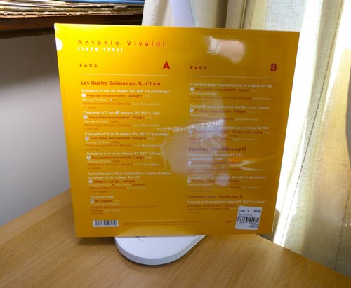 Vivaldi Les Chefs D'Œuvres Masterpieces Bernstein Stern etc 180g Wagram 3350096 - Picture 6 of 6