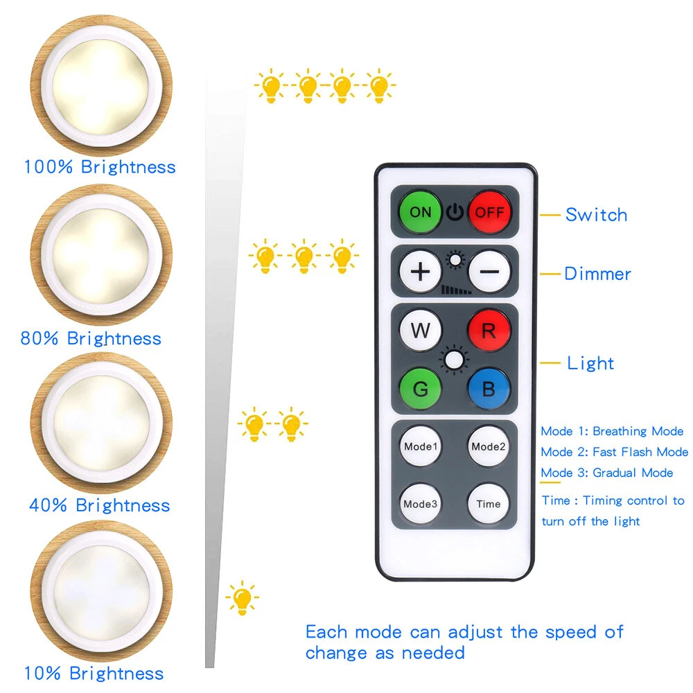 Puck lights with touch dimmer deals