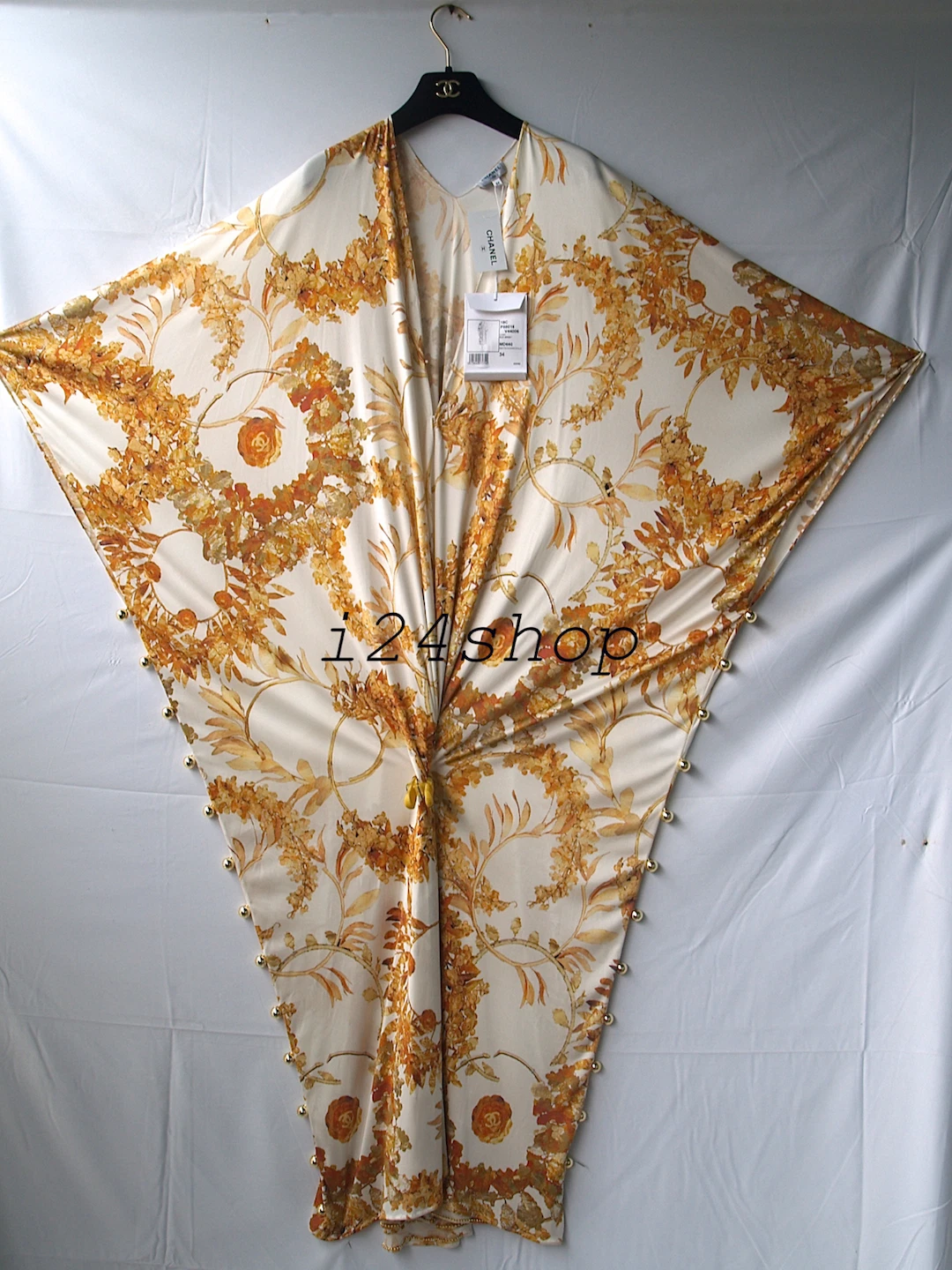 CAPPOTTO MANTOU CHANEL 18K 2018 NUOVO $7.000 "G CC LOGO BALL" FR 34 36 38