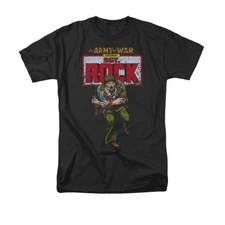 DC COMICS SGT ROCK Licensed Adult Men's Graphic Tee Shirt SM-6XL