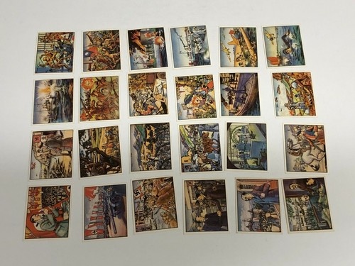 HORRORS OF WAR 1938 Reprint Set HIGH NUMBERS CARD SET (241-288)  - Foto 3 di 4