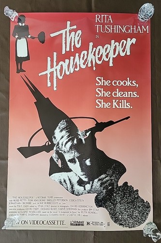 1987 THE HOUSEKEEPER Original Movie Theater Poster - Rita Tushingham - Rolled