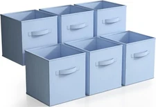 Sorbus Foldable Storage Cube Bin Organizer for Nursery Playroom Closet (6-Pack)
