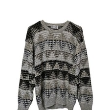 VTG Protege By Tag Collection Sweater Mens Small Grandpacore Made In USA