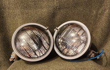 Tested Vintage Per-lux 200t Stainless Fog Lights Rat Rod Off-road Tested Vintage Per-lux 200t Stainless Fog Lights Rat Rod Off-road