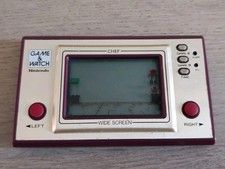 ebay® Auktion 307142445599 | Original Nintendo GAME & WATCH Chef 1981 Retro Vintage Handheld Konsole Thumbnail of ebay® auction 307142445599 | Original Nintendo GAME & WATCH Chef 1981 Retro Vintage Handheld Konsole