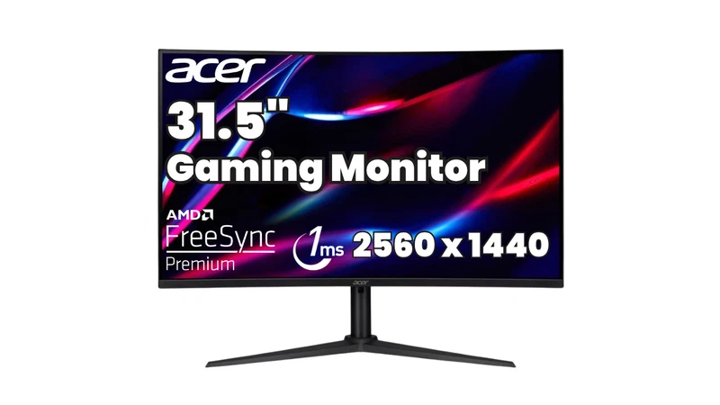 Acer Nitro 31.5-inch curved 1440p VA panel
