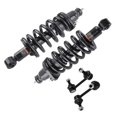 Rear Struts w/Coil Spring Sway Bar Links Left & Right for 2002-2006 Honda CR-V
