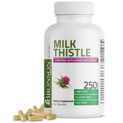 Milk Thistle (Silymarin) w/ Dandelion Root Liver Support