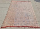 Rare Hand Knotted Vintage Morocco Sumouk Kilim Silk Area Rug 4.3 x 2.5 Ft — photo 2