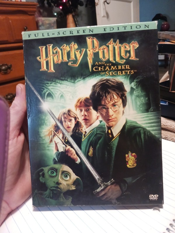 Harry Potter Chamber of Secrets DVD Full Screen Edition Daniel Radcliffe