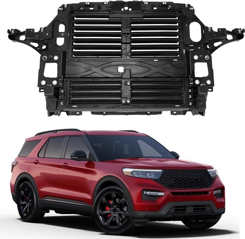 For 2020 2021 2022 Ford Explorer Front Radiator Support Panel Air Shutter Grille