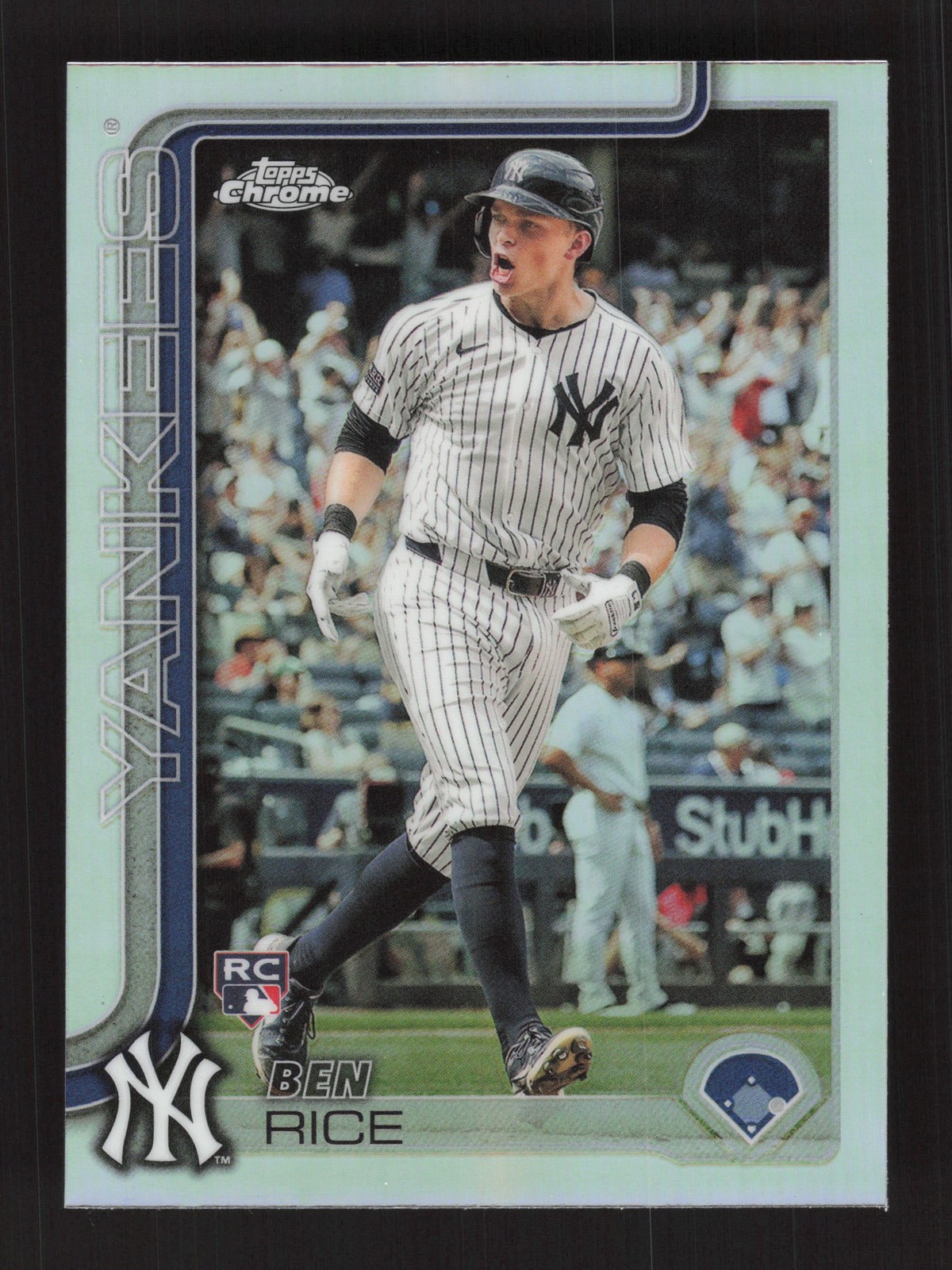 2025 Topps Chrome #139 Ben Rice Refractor