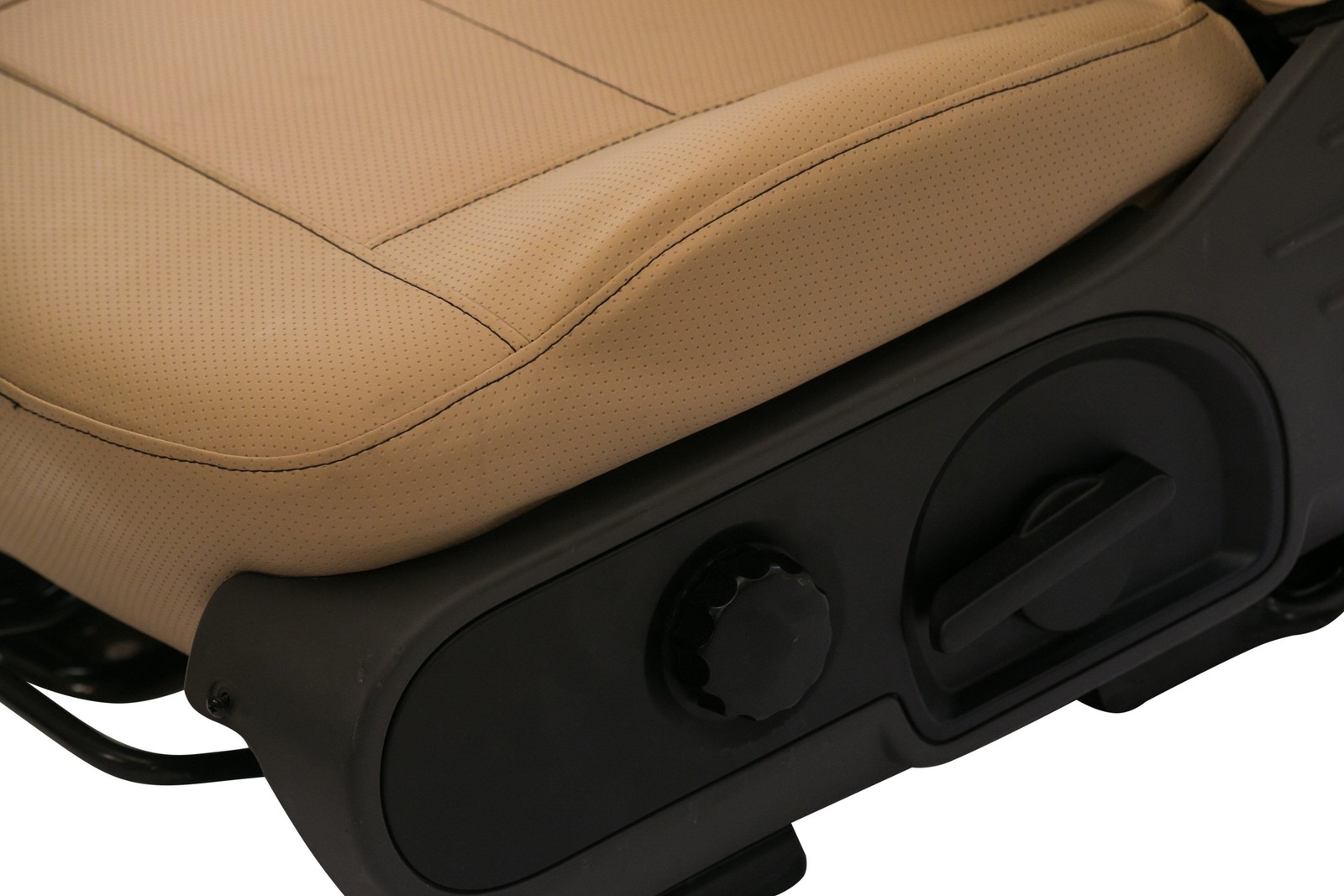 Saddleman 778283-09 Leatherette 1st Row Tan Custom Seat Covers