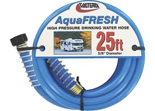 Valterra W01-9300 AquaFresh 5/8" x 25' Blue RV Drinking Water Hose 120 PSI