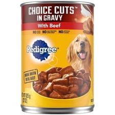 Pedigree Choice Cuts In Gravy Beef, 22 Ounces, 12 Packs Per Case 4.35 per gallon