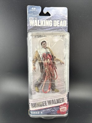 New 2014 McFarlane Toys The Walking Dead 5'' Bungee Walker Figure Sealed Series 8