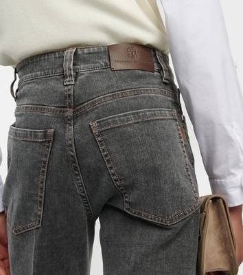 BRUNELLO CUCINELLI Women s  The Kick Flare Denim Jeans  44 IT / 8 US $1495+ NEW