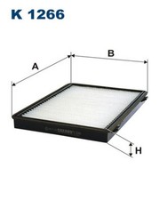 Innenraumfilter FILTRON K 1266 Partikelfilter für CHEVROLET OPEL ANTARA L07 CDTI