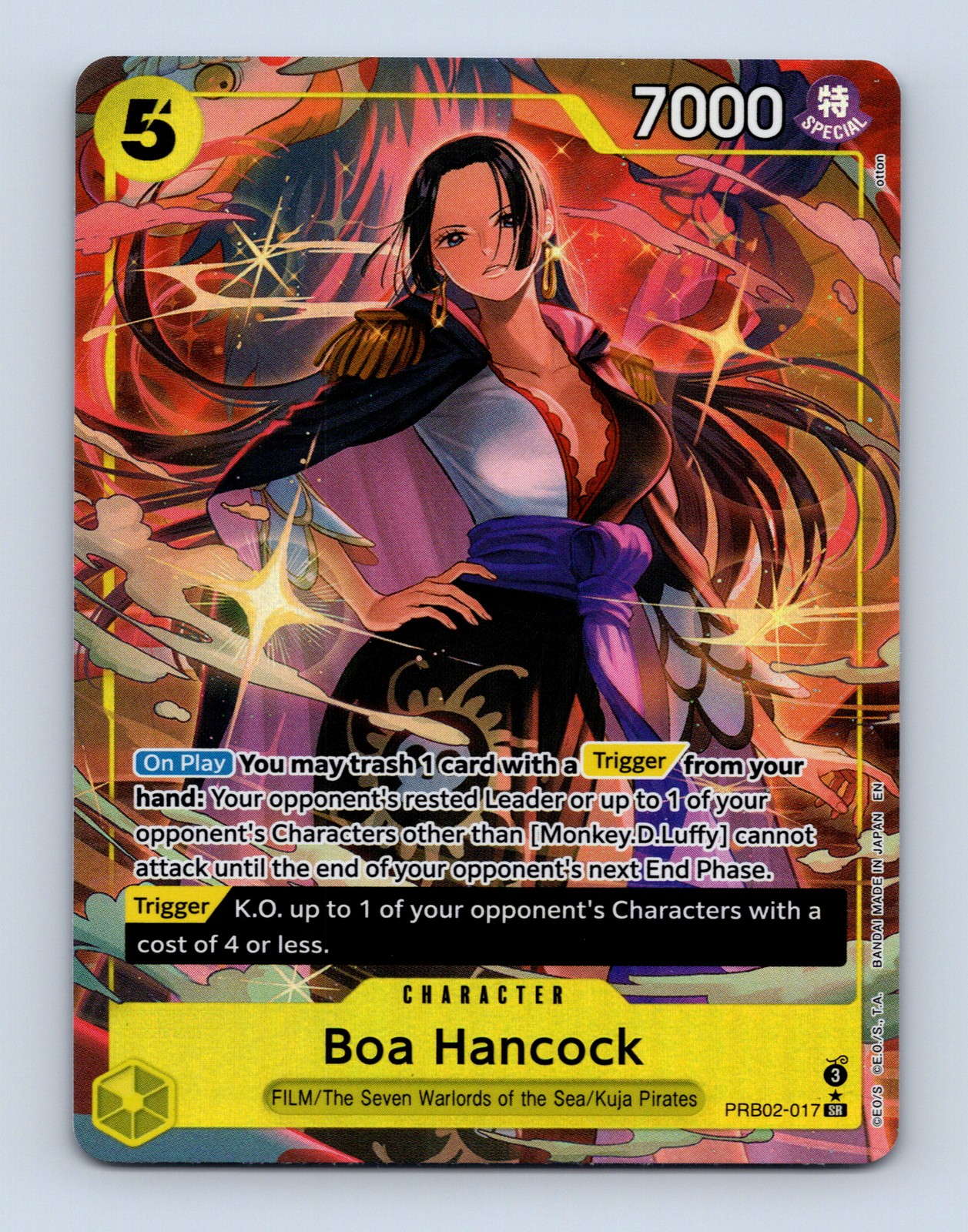 Boa Hancock Alternate Art Premium Booster -The Best- Vol. 2 PRB02-017