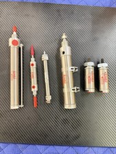 Lot Of 6 Bimba Air Cylinders