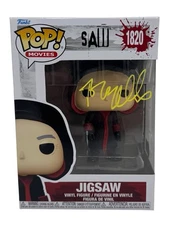 Tobin Bell Signed Saw Jigsaw Funko Pop 1820 Autograph Horror Actor Beckett COA