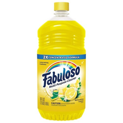 #ad Fabuloso 56 oz. Lemon 2X Concentrated All Purpose Cleaner and Floor Cleaner $8.20