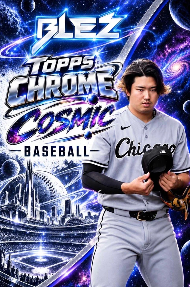 TOPPS CHROME COSMIC BASEBALL WITH DONNY*********************