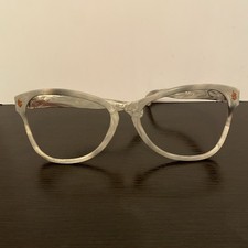 JUMBO GRAY EYE FRAME GLASSES BIG Lenses Clown Nerd Funny Giant Joke Frames only