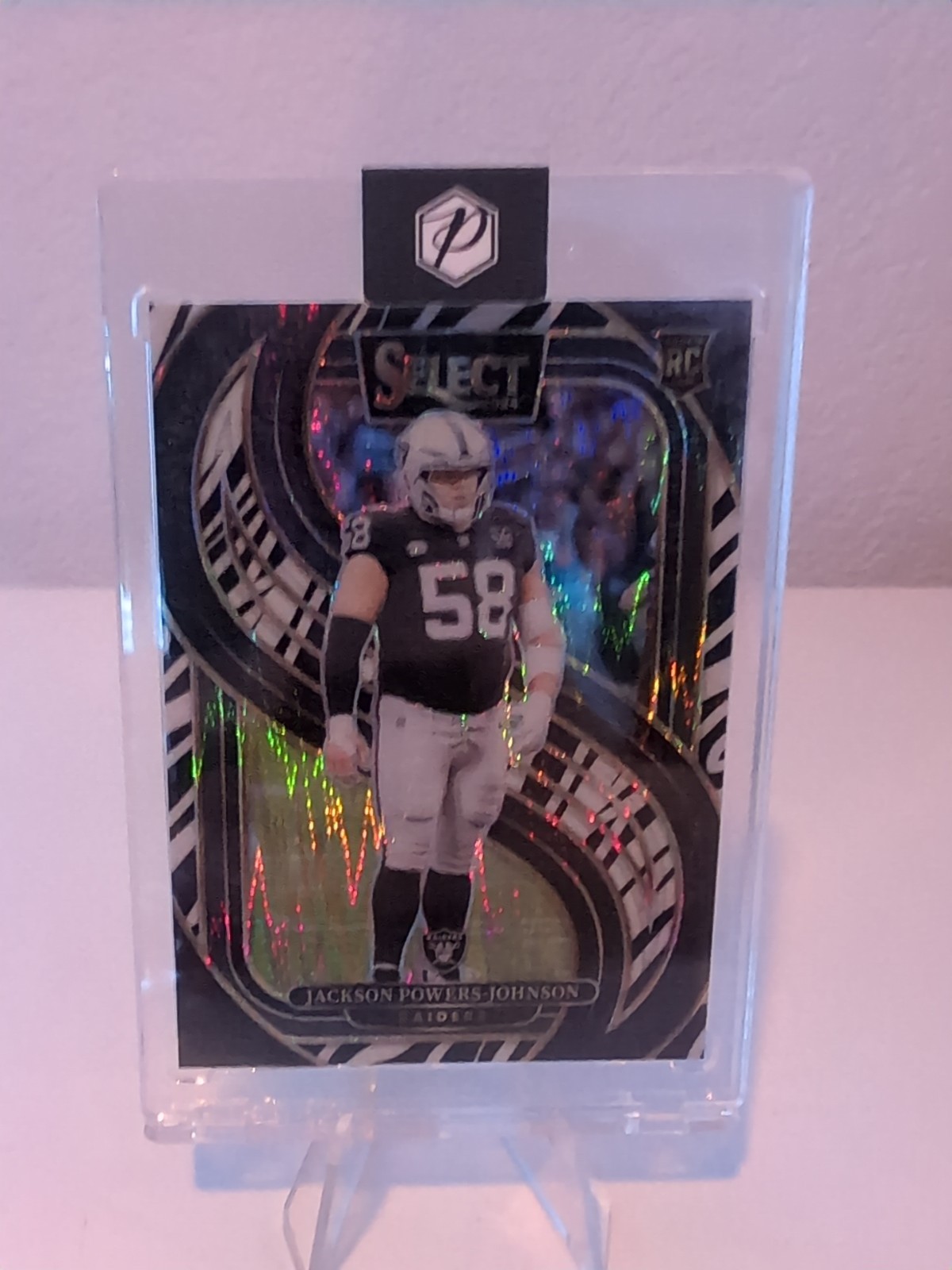Jackson Powers-Johnson Panini Select #148 Zebra