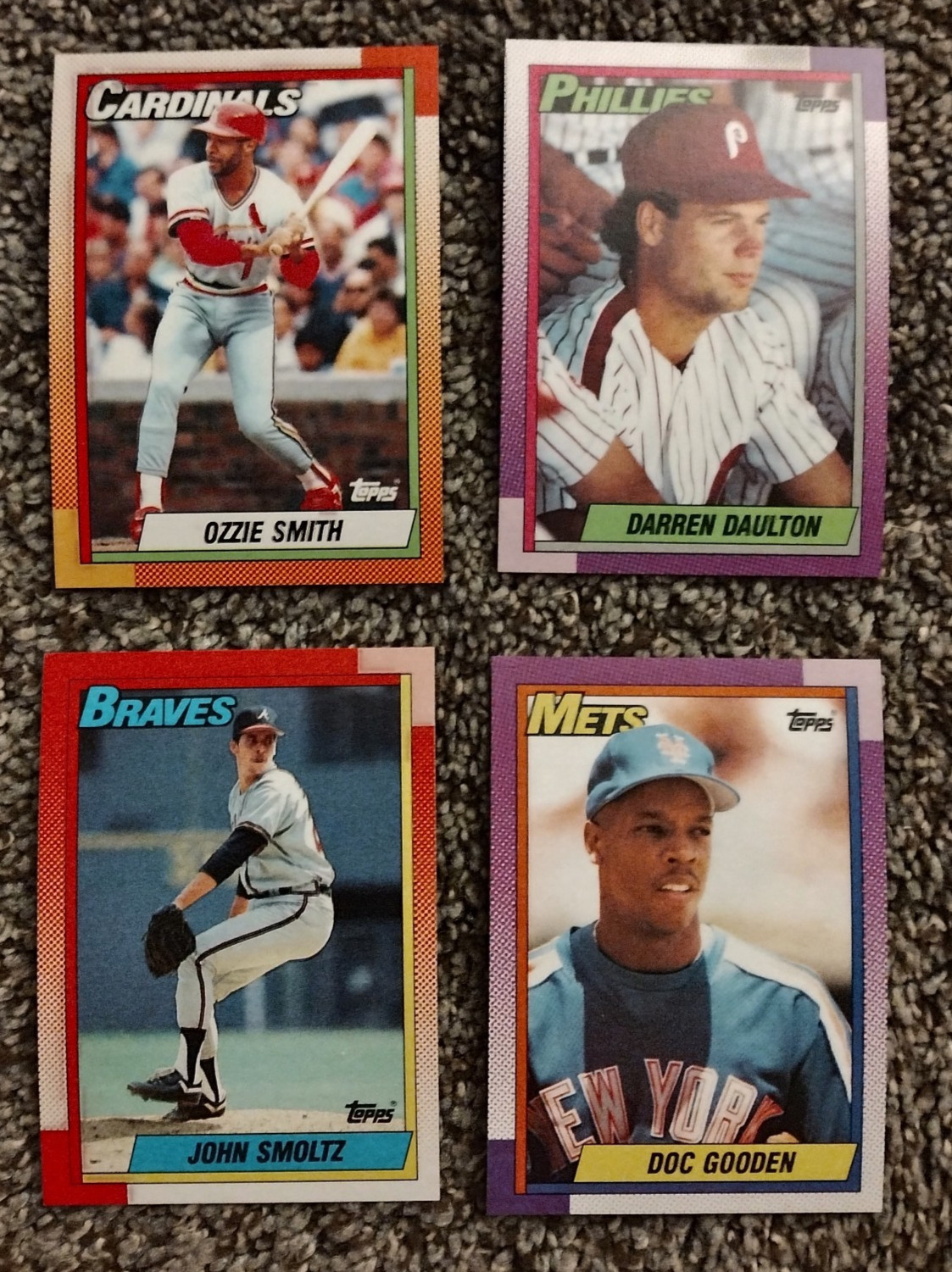 1990 Topps #401-600 - 40% off with 4+ cards - You Pick - Complete Your Set