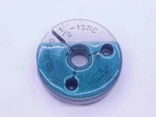 1/2 13 NC SPECIAL THREAD RING GAGE .5 .50 .500 .5000 GO ONLY P.D. = .4490 UNC 3A