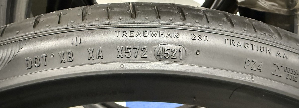 FOUR BRAND NEW 285/30ZR22 Pirelli P Zero PZ4 Sport AO Audi RS6